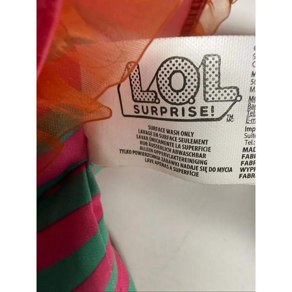 LOL Surprise Neon QT Huggable Soft Doll 16”Inches Plush Stuffed Toy